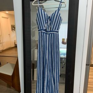 Stripes jumpsuit